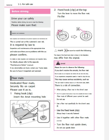 toyota gr corolla 2025-2026 owners manual in english (jdm)